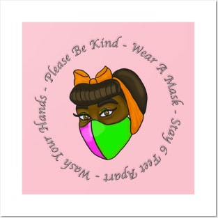 Please Be Kind Posters and Art